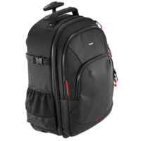 Hama Kamera-Trolley Ohio 200 schwarz/rot für Handgepäck 