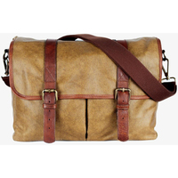 Bronkey Roma Camera Bag Waxed Canvas Olive Green
