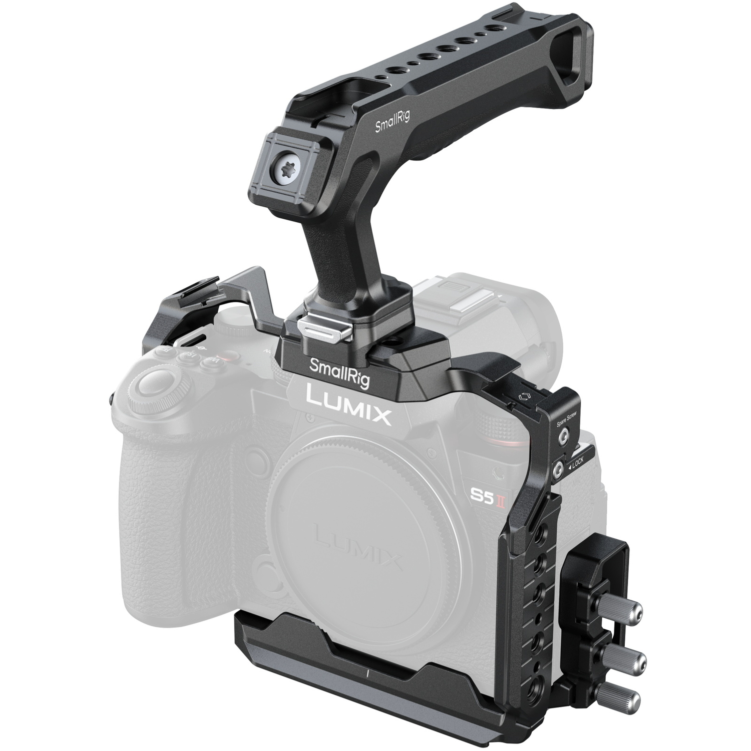 SmallRig Cage Kit 5752 für Panasonic LUMIX DC-G9 II, LUMIX DC-S5 II und LUMIX DC-S5 IIX 