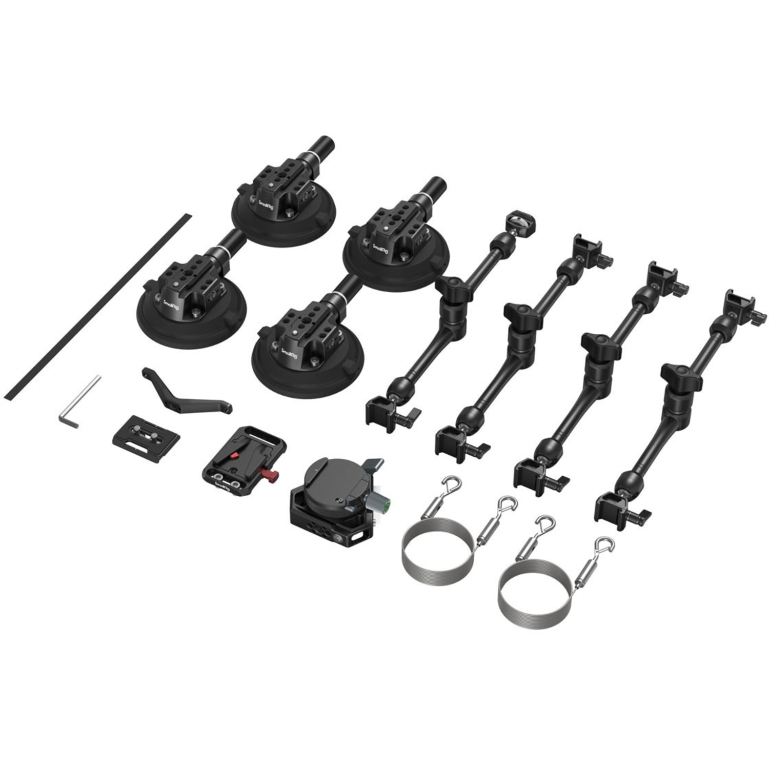 SmallRig SC-15K 4-Arm Saugnapf-Kamerahalterung Kit 3565B 