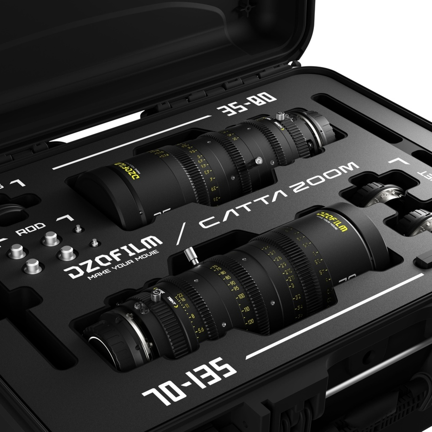 DZOFILM CATTA ACE 2-Lens Kit 35-80/70-135mm T2.9 für Sony E-Mount