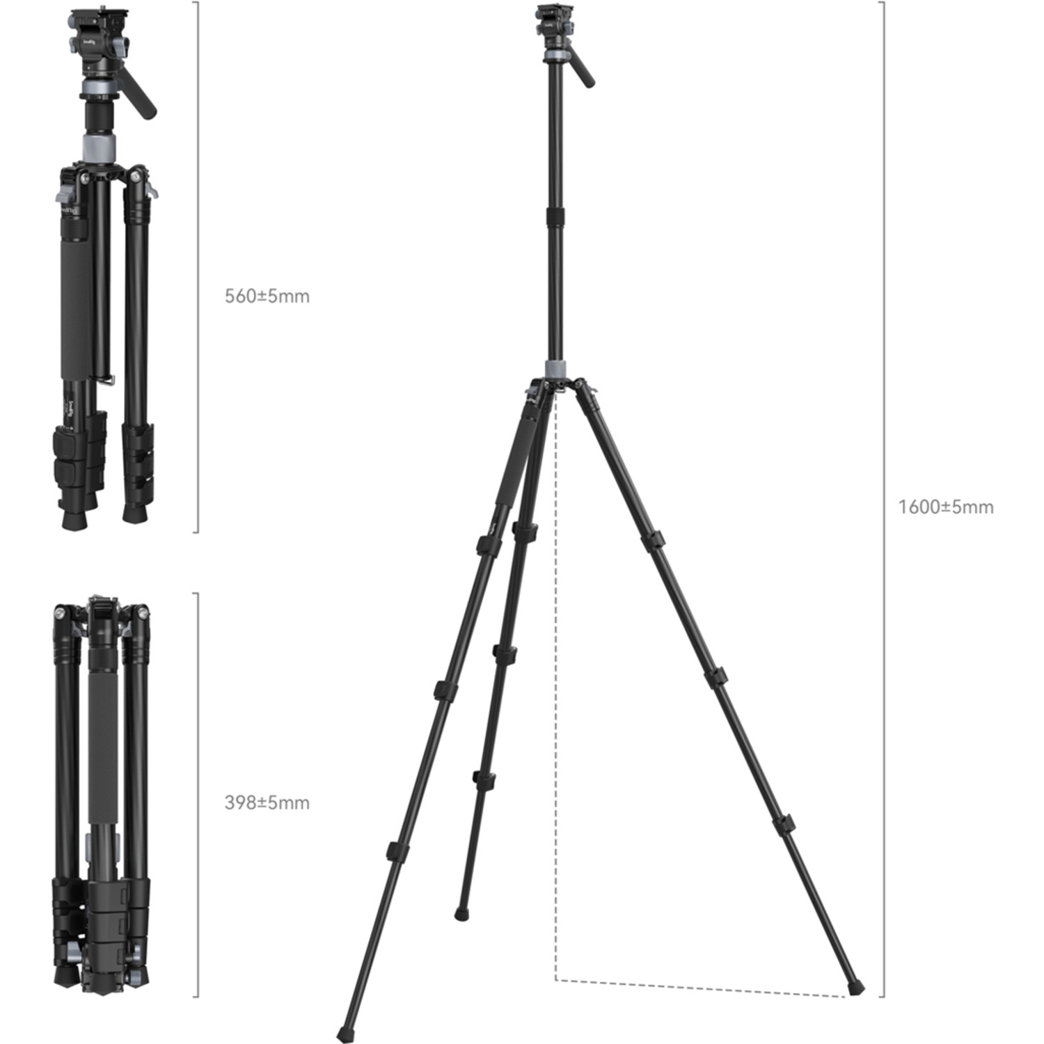 SmallRig Videostativ Kit Travel 4221