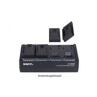 Swit 4-Kanal Multi-Typ DV-Ladegerät ohne Platten LC-D421