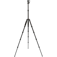 SIRUI Traveler 5A Reise-Dreibeinstativ Aluminium schwarz mit Kugelkopf