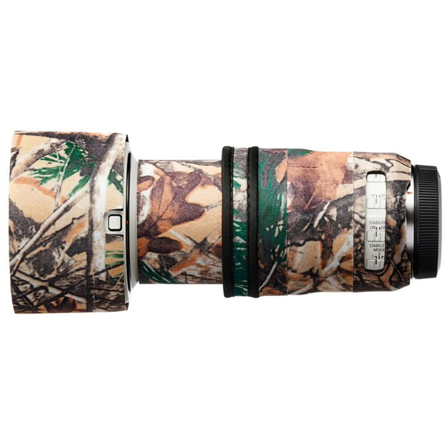 easyCover Lens Oak für Canon RF 70-200mm F/4L IS USM Wald Camouflage