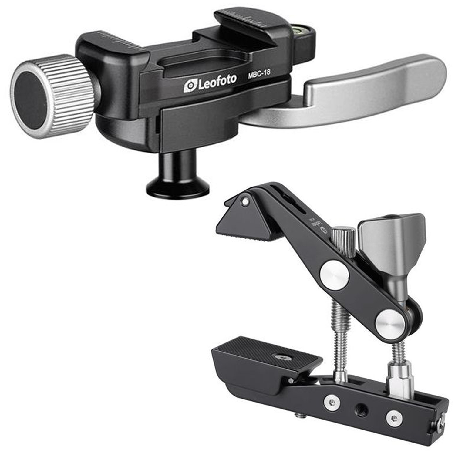 Leofoto MC-80 Mehrzweckklemme + MBC-18 Kugelkopf