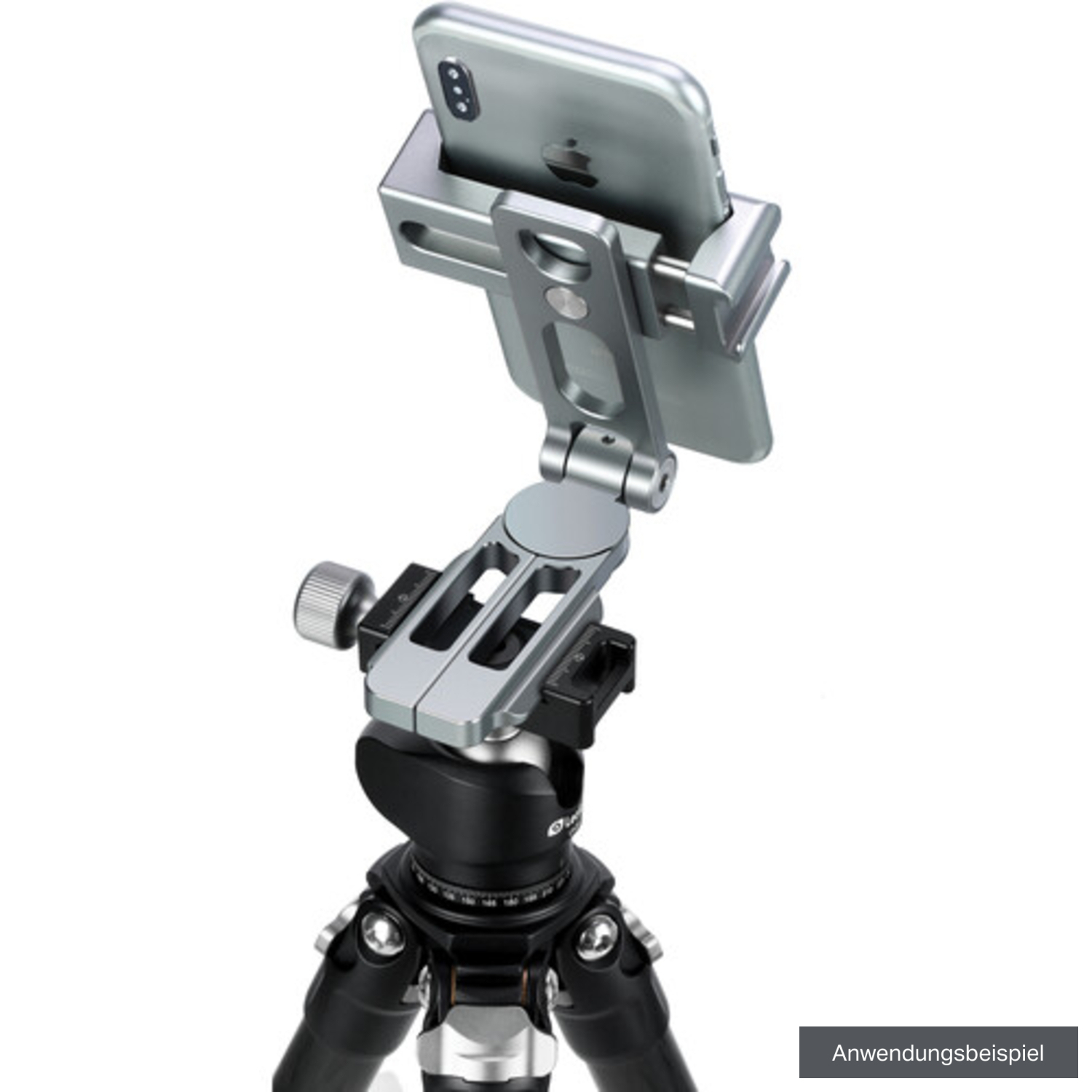 Leofoto PS-2 Smartphone-Halterung Silber