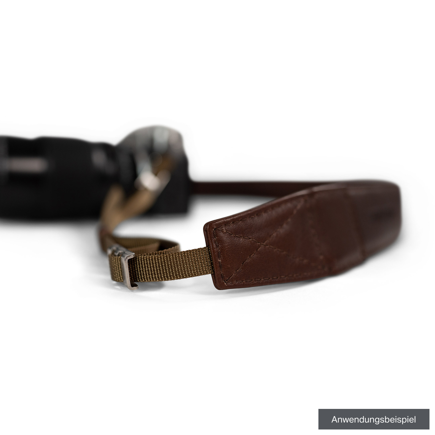 compagnon Kameragurt the bold strap dunkelbraun