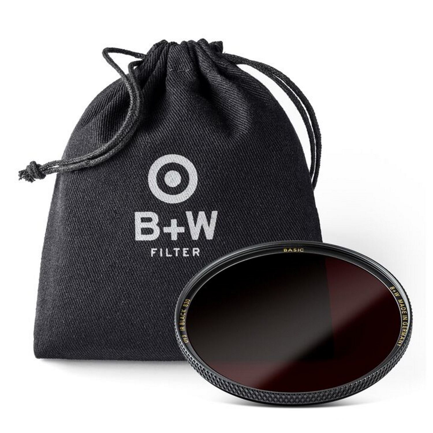 B+W BASIC 093 Infrarotfilter schwarzrot 77 mm