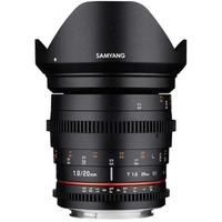 Samyang 20mm T1.9 VDSLR ED AS UMC FT