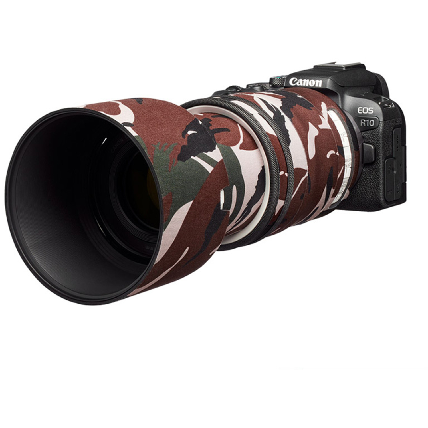 easyCover Lens Oak für Canon RF 70-200mm F/4L IS USM Grün Camouflage