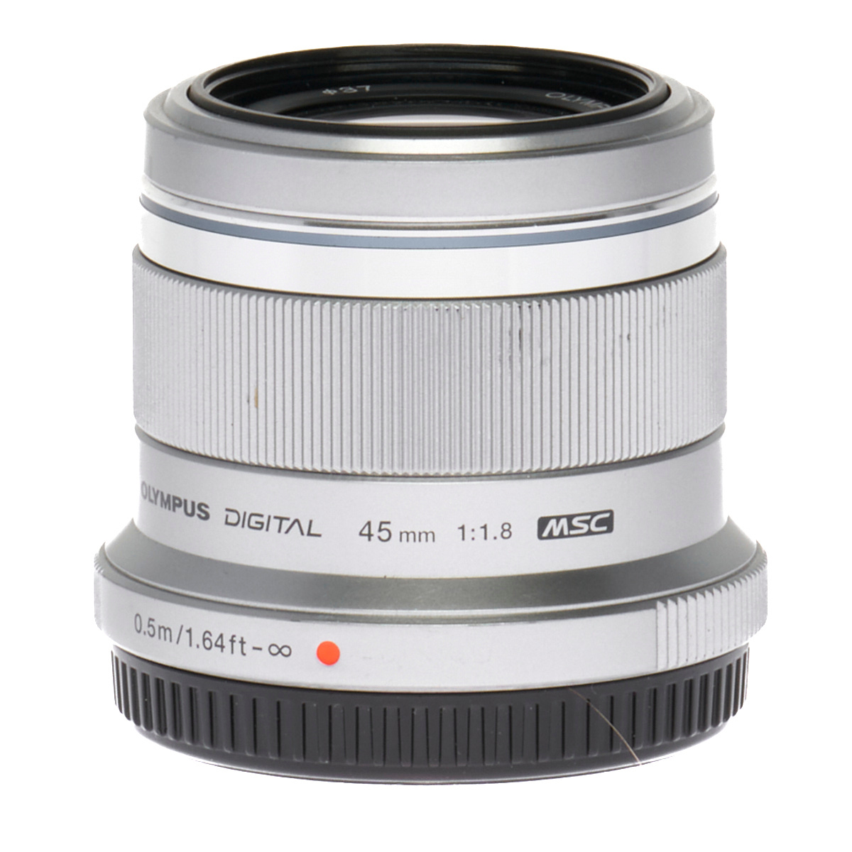 OM System M.Zuiko Digital 45mm F1.8 silber gebraucht