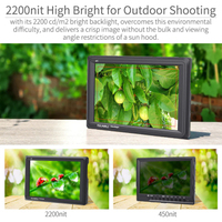 Feelworld FW279 7 Zoll Ultra Bright Fieldmonitor 4K HDMI