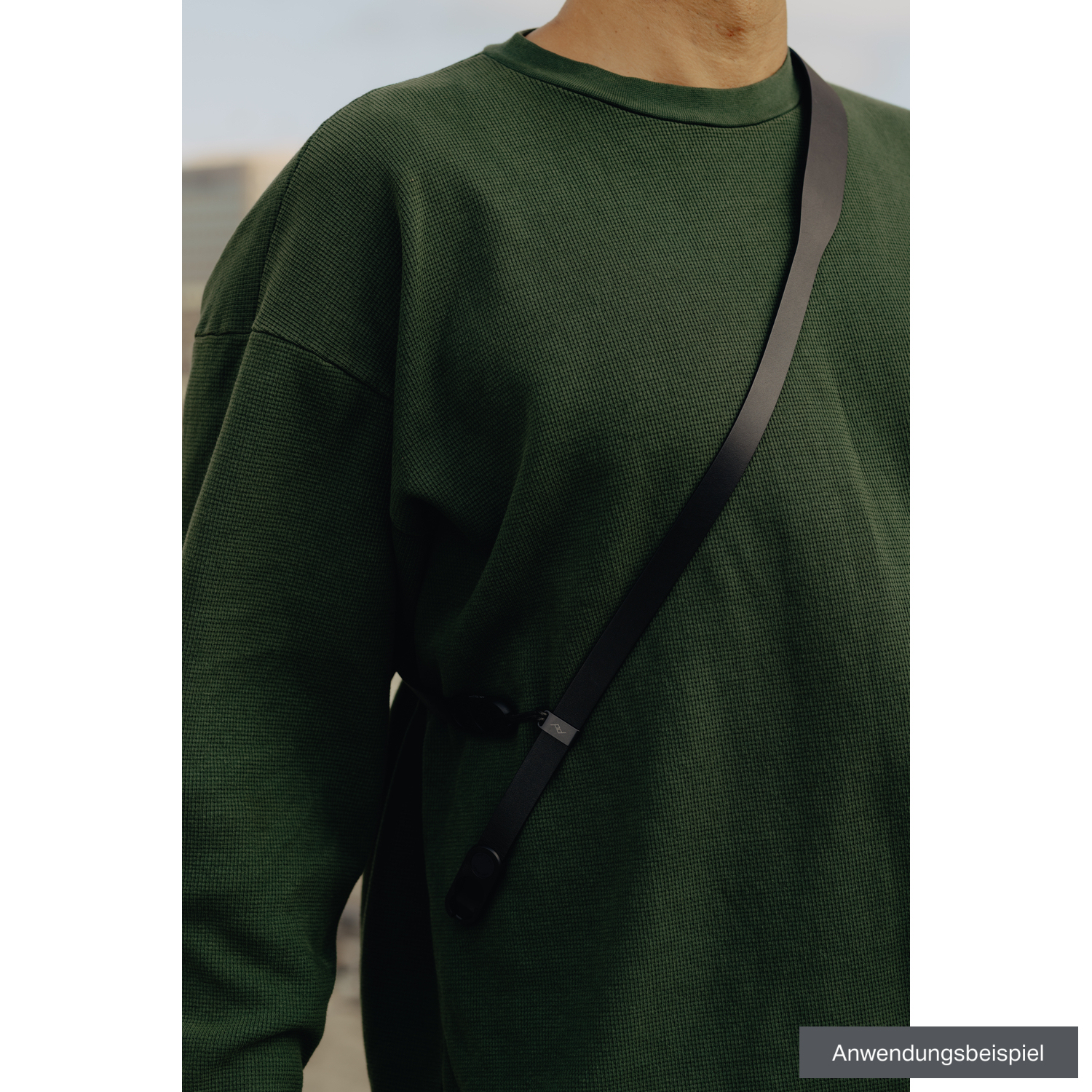 Peak Design Kameragurt Form Leather long schwarz