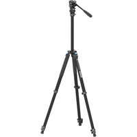 Sirui Carbon Compact Dreinbeinstativ L-224FL mit Stativkopf KV-5