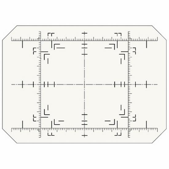 Cambo Mattscheibe für Stitchadapter