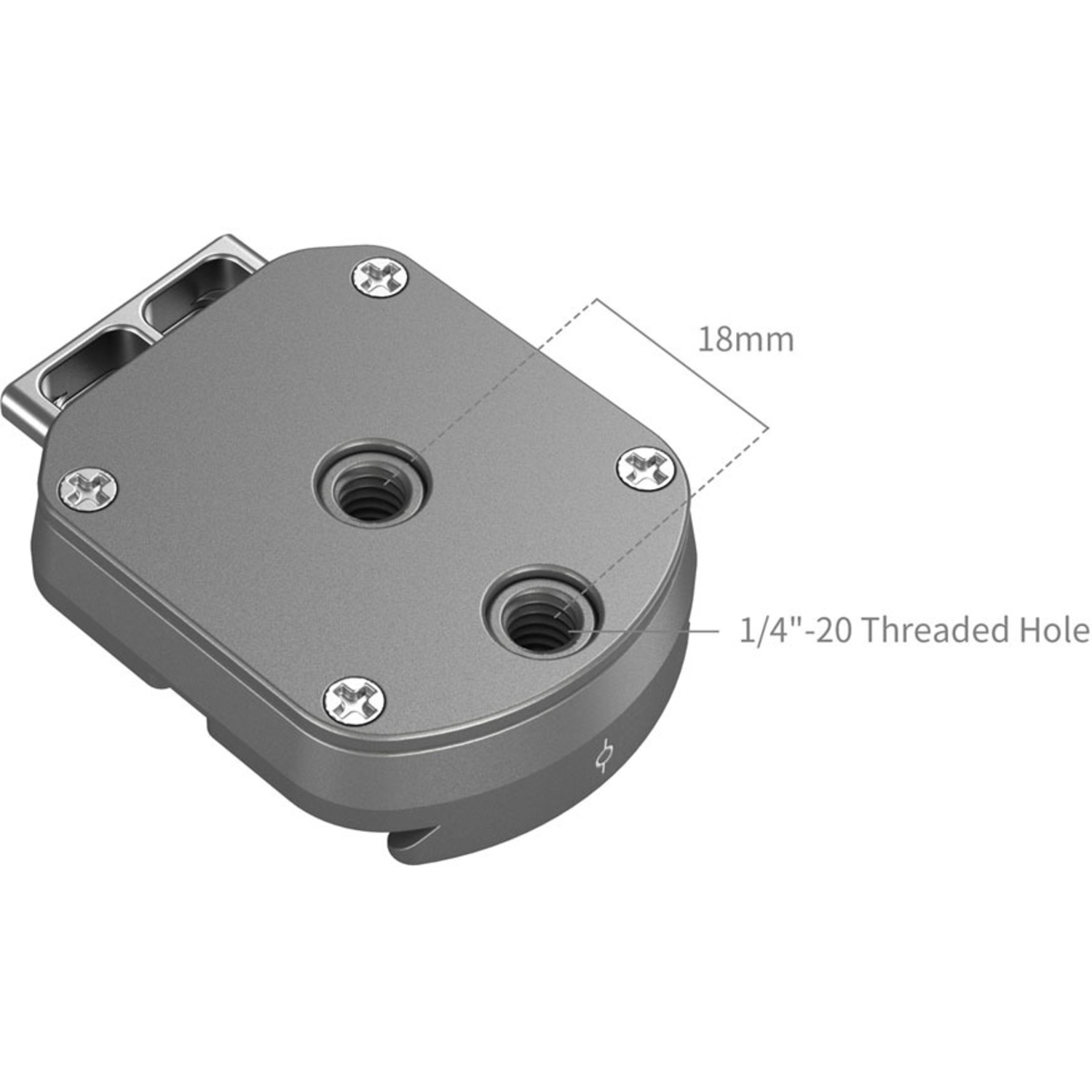 SmallRig HawkLock H38 QR Arca Swiss Mount Plate 4486