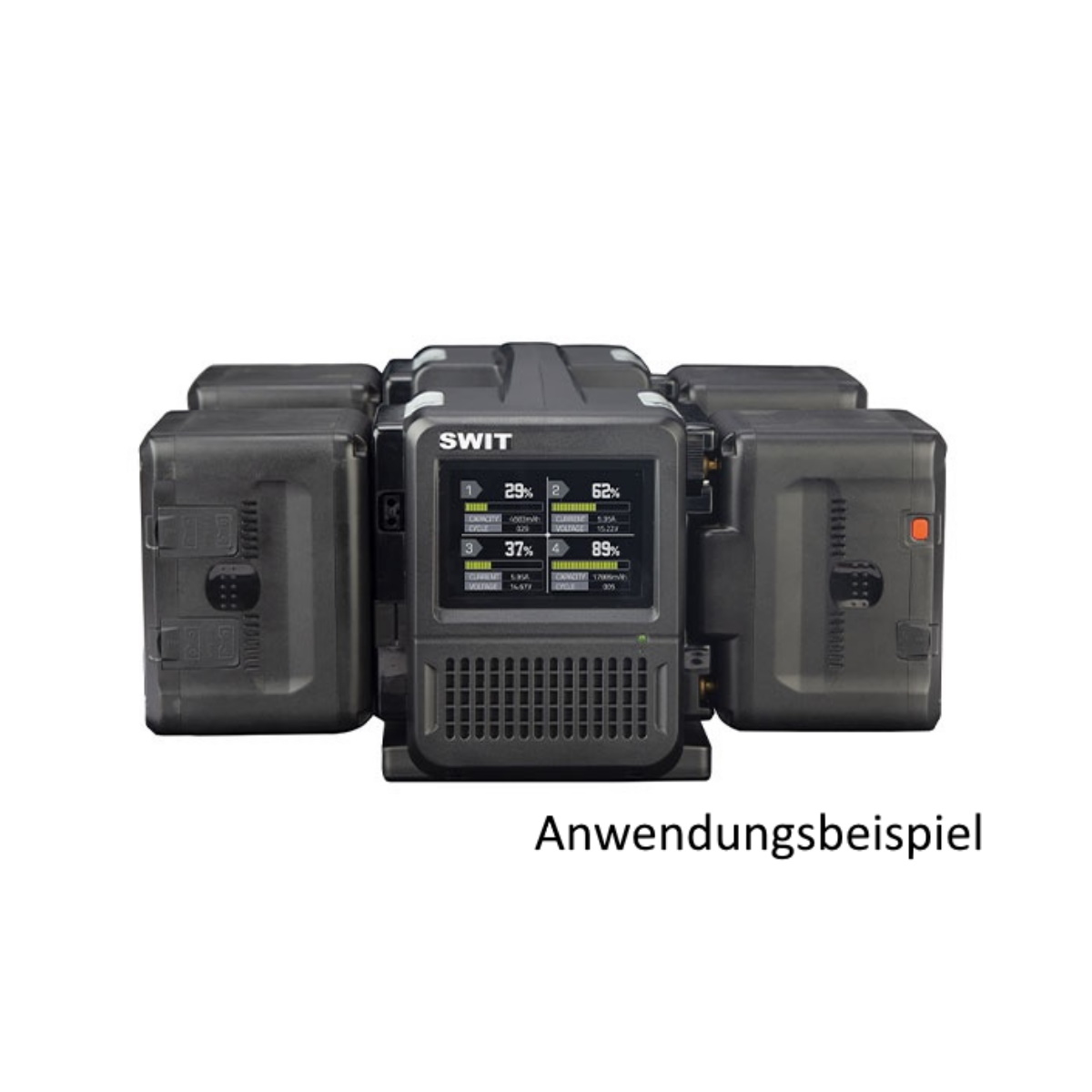 Swit 4x6A Super Fast Gold-Mount Ladegerät PC-P460A