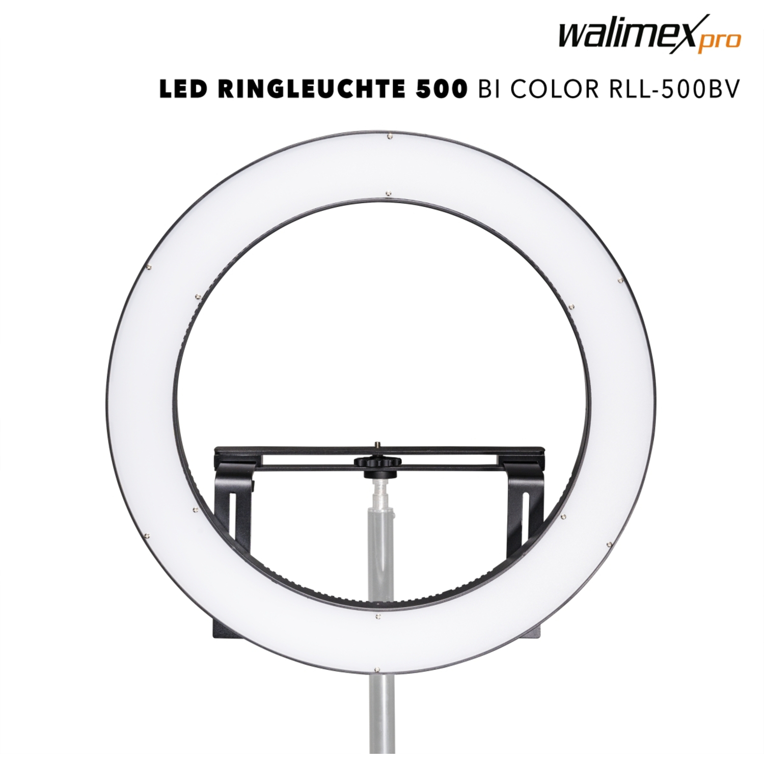 Walimex Pro LED 500 Ringleuchte BI Color