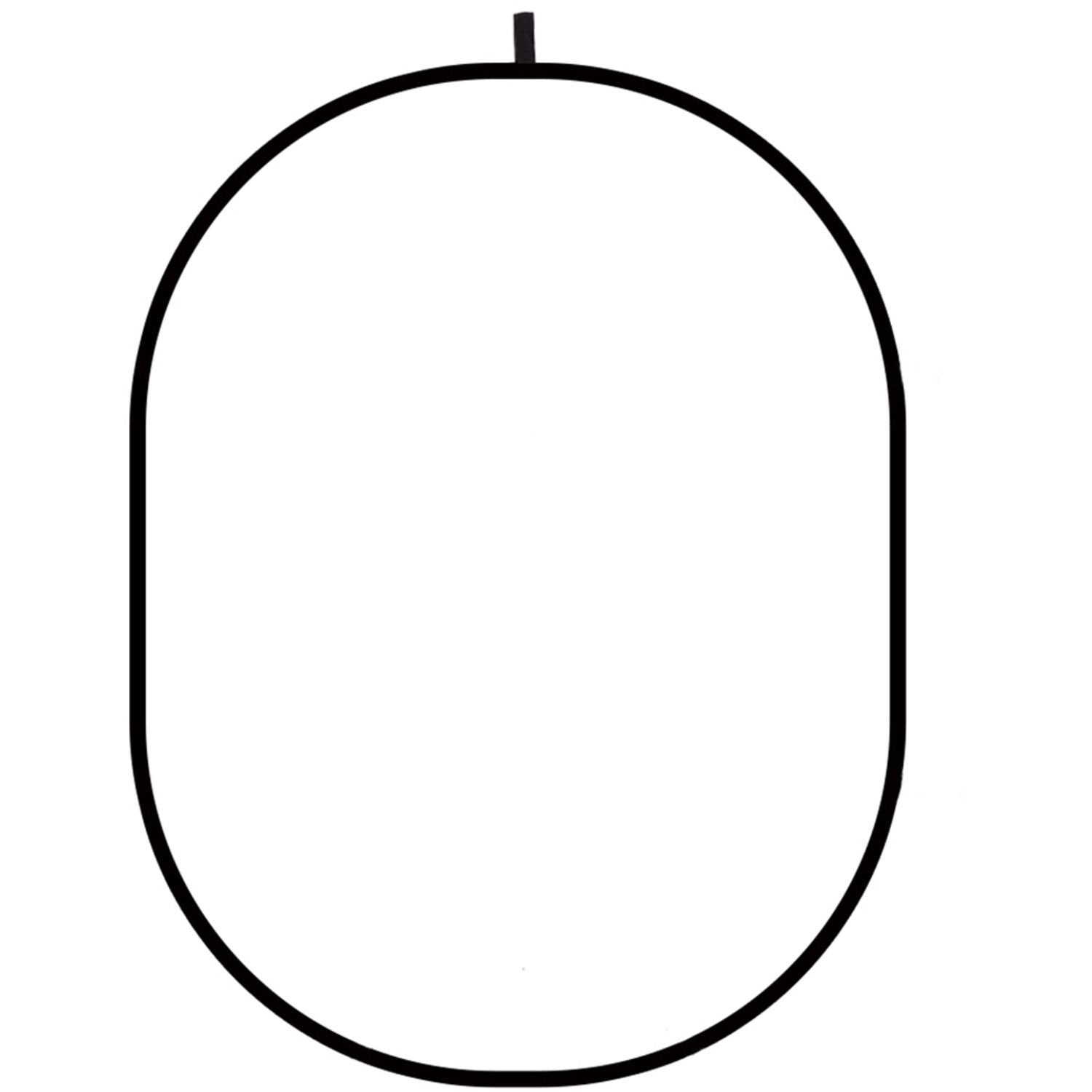 GlareOne Falthintergrund 2in1, schwarz/weiß