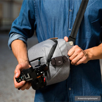 Nikon Z50II mit Peak Design Kameraclip Capture V3 schwarz
