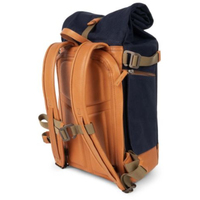 compagnon Fotorucksack the little backpack Gen III dunkelblau-hellbraun