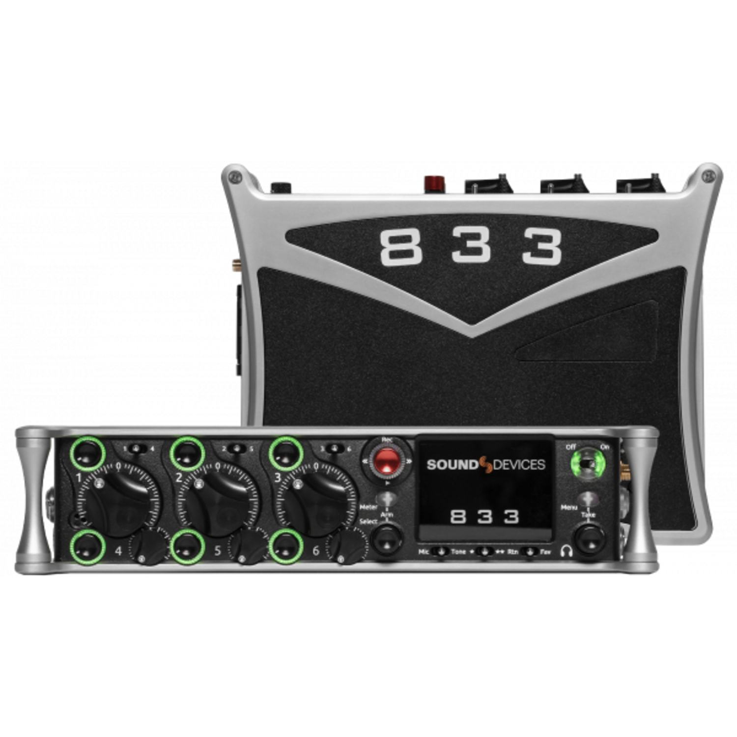 Sound Devices 833 Tragbarer Mixer-Recorder