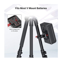 SmallRig 2989 Mini V-Batterieplatte mit krabbenförmiger Klemme