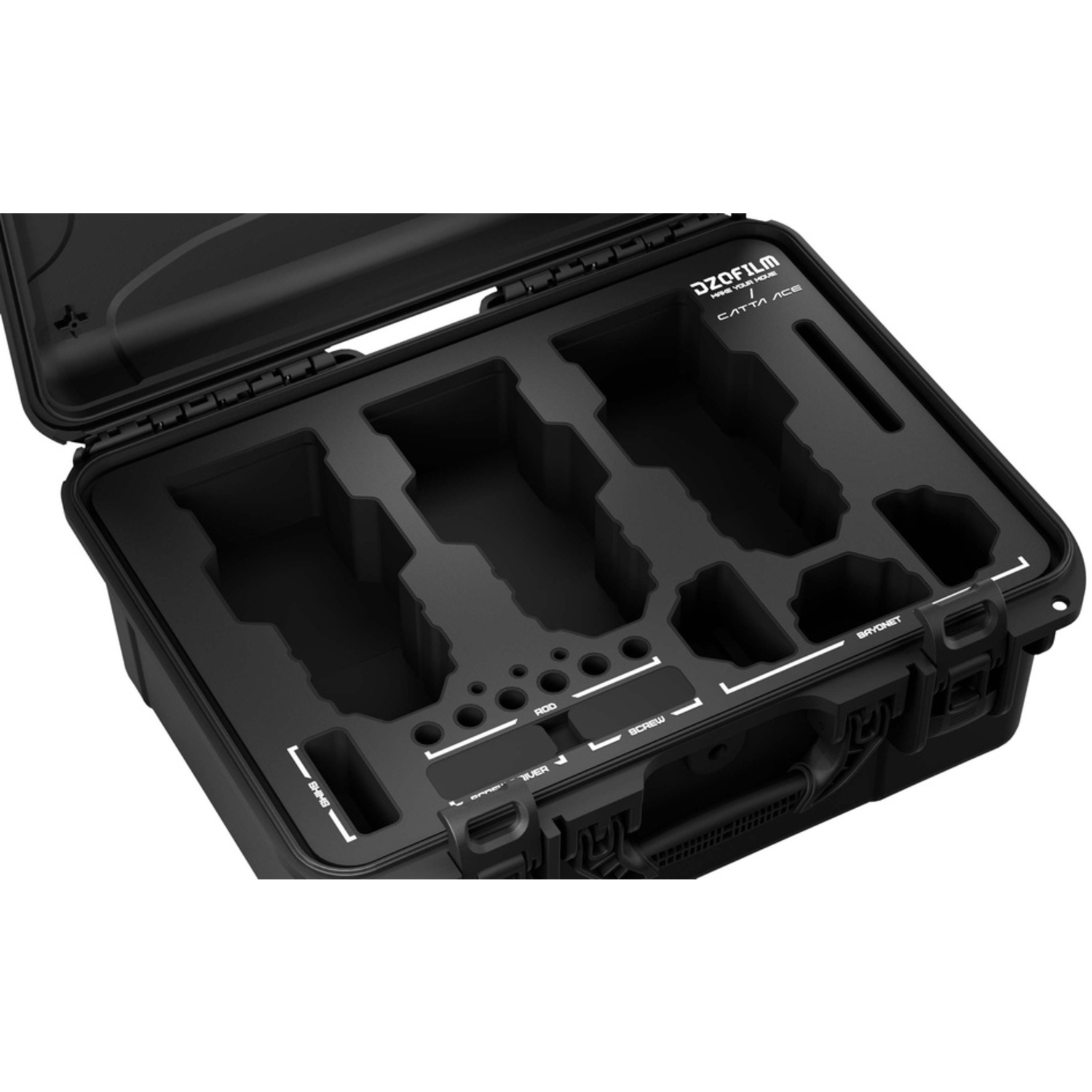 DZOFILM Hartschalenkoffer für Catta 3-Objektiv-Set