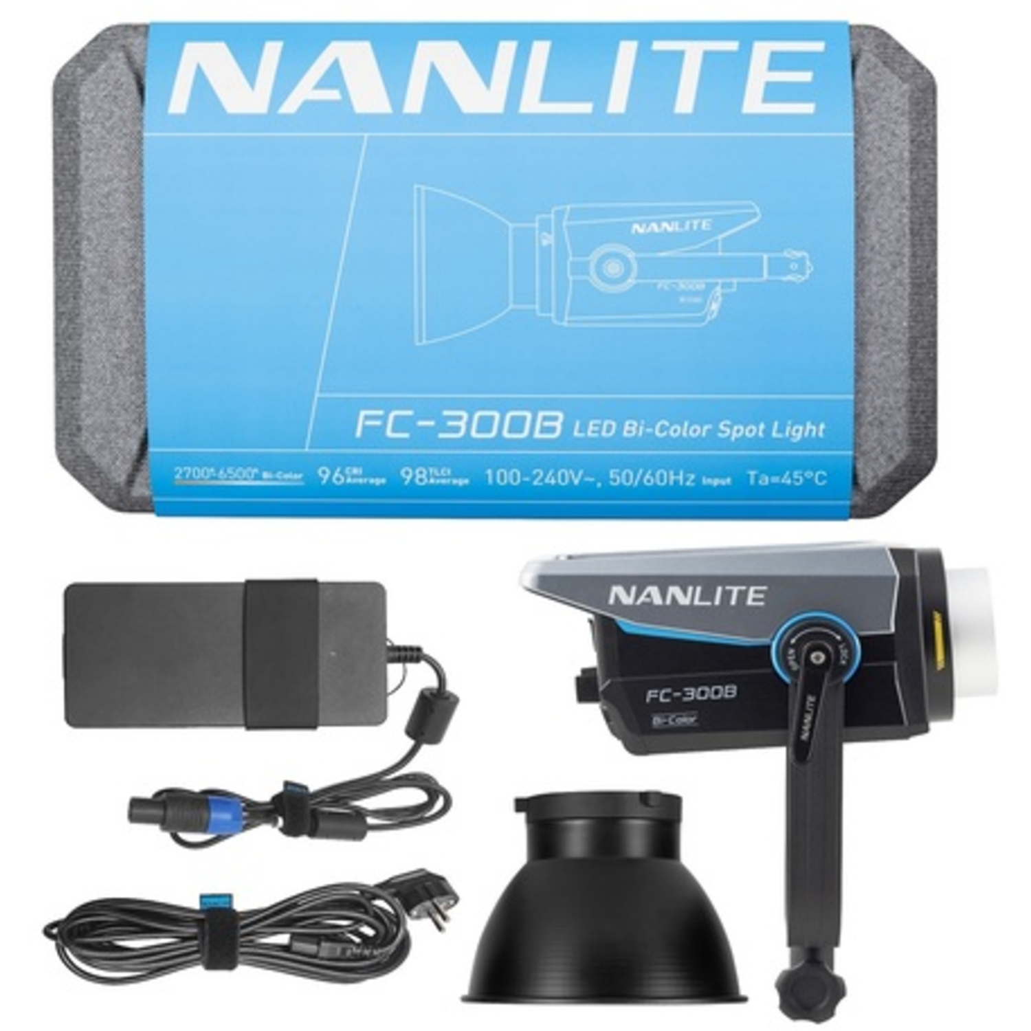 Nanlite Scheinwerfer FC-300B Bi-Color