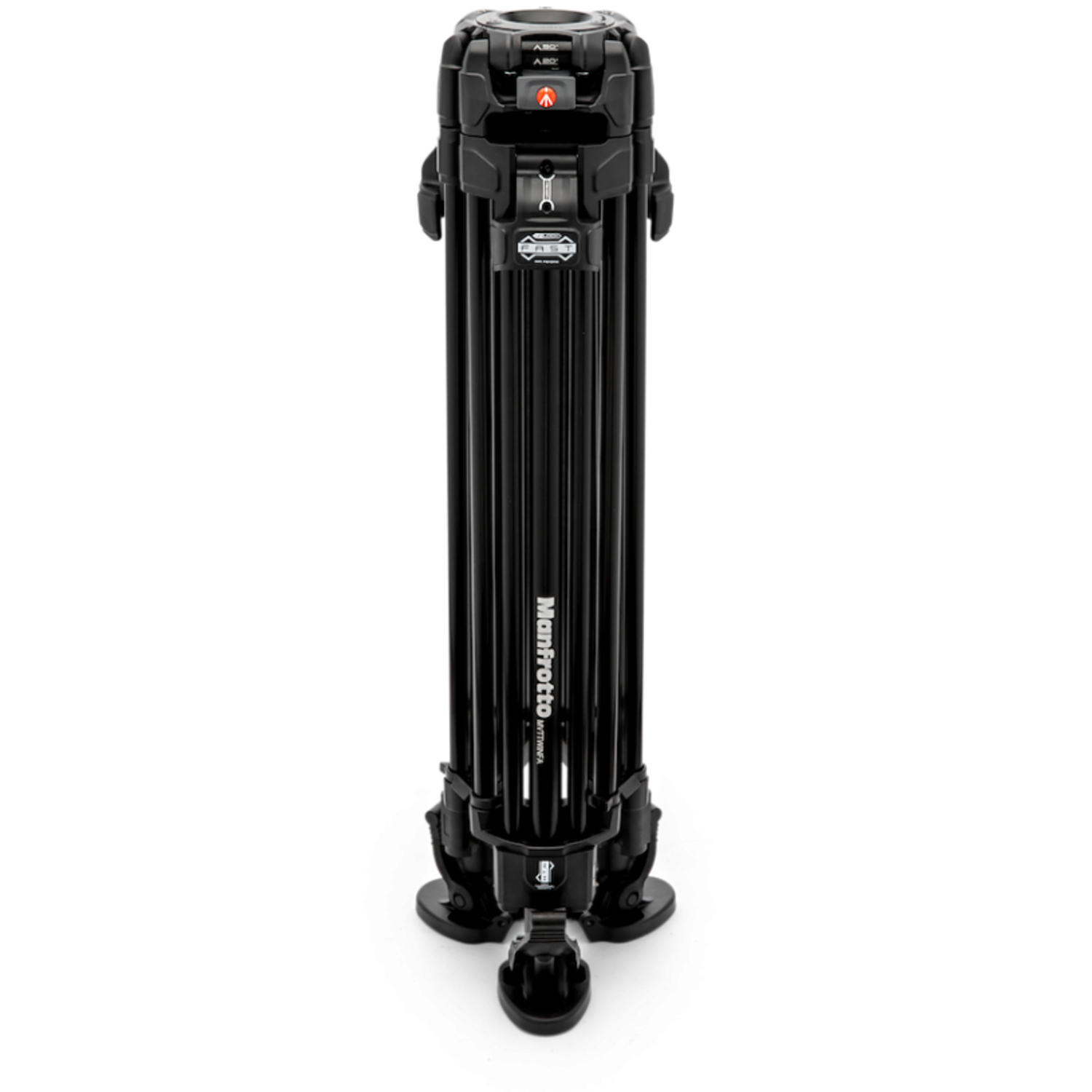 Manfrotto 645 Alu Fast Doppelrohr-Stativ mit 526 Pro Video Kopf