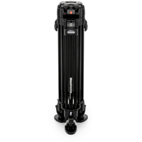 Manfrotto 645 Alu Fast Doppelrohr-Stativ mit 526 Pro Video Kopf