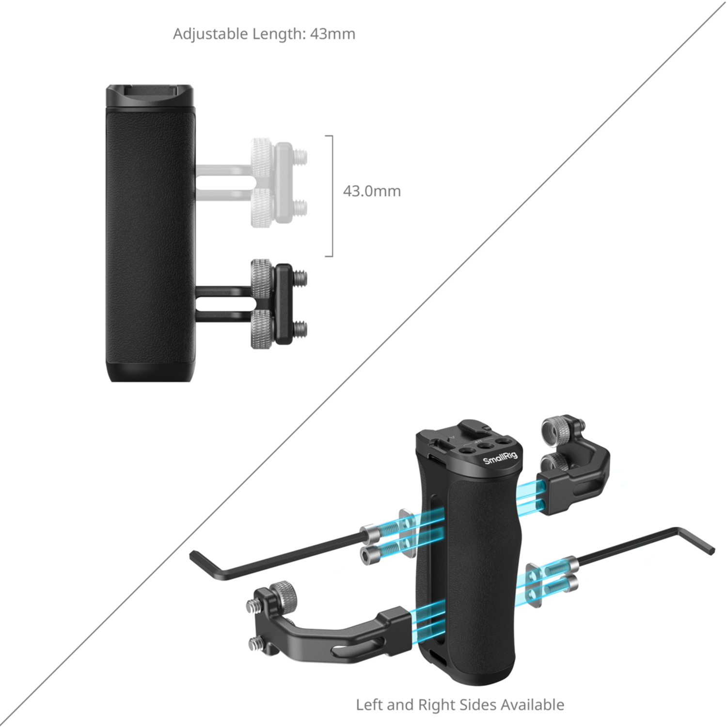 SmallRig Mini Seitengriff mit 1/4"-20 Schrauben 4756