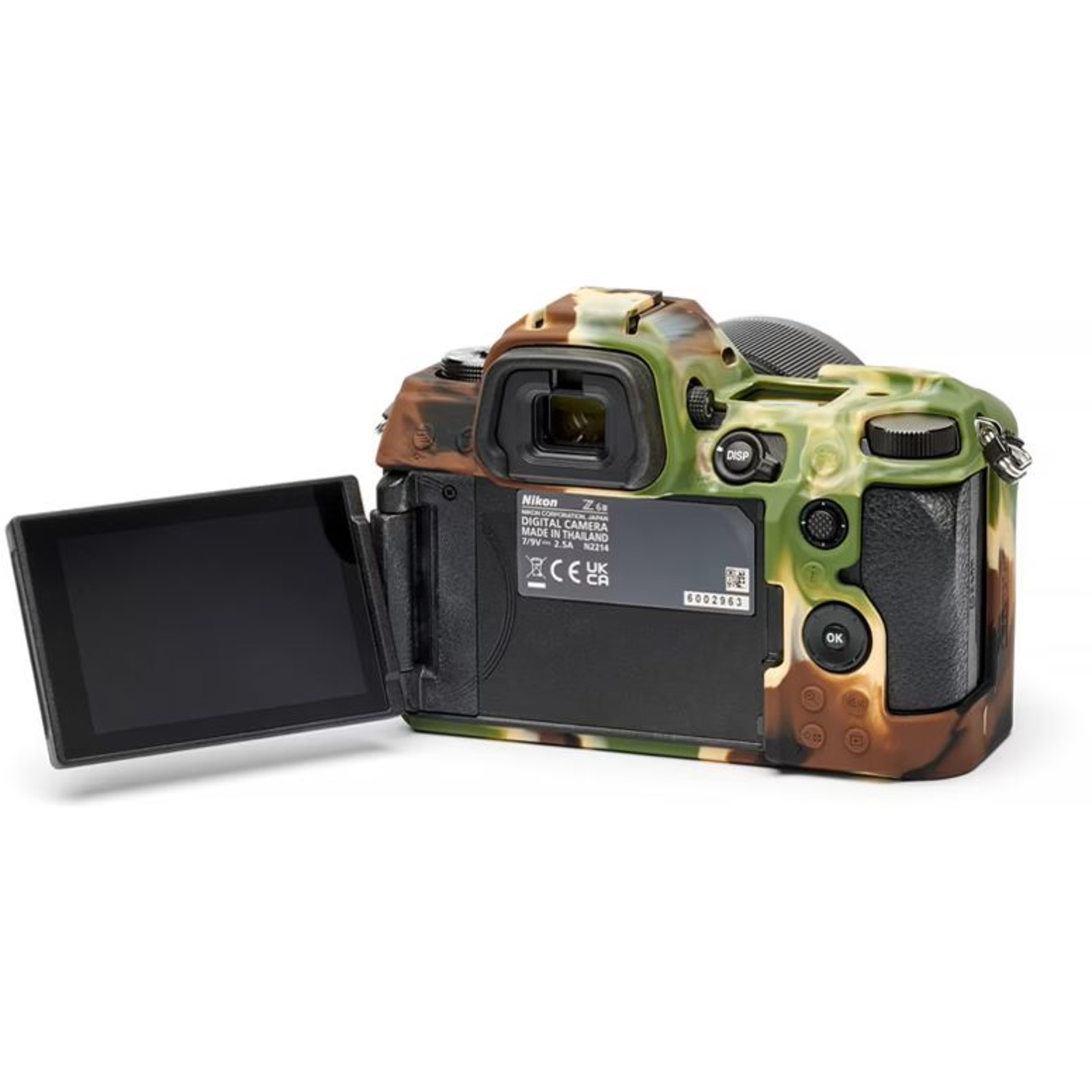 easyCover Silikon-Schutzhülle für Nikon Z6 III Camouflage