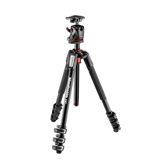 Manfrotto 190 KIT 4 Segmente und Kugelkopf BHQ2