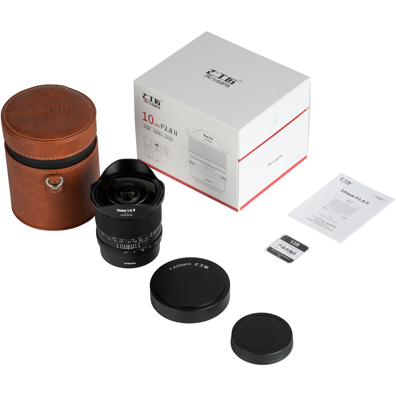 7Artisans Fisheye 10mm F2.8 II ED FF für Sony E-Mount