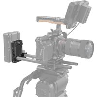 SmallRig V-Mount Batterieadapter-Platte mit doppelter Stabklemme 3498B