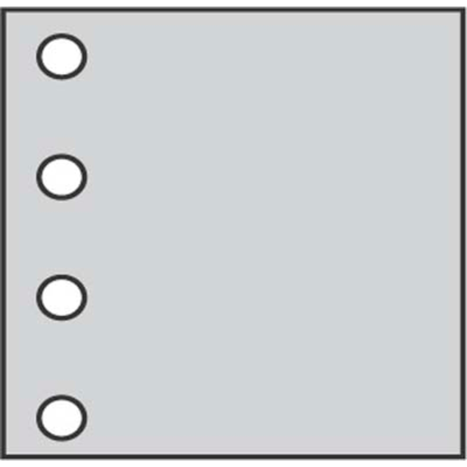 Ilford Pergaminblätter 30x32cm für Posteralbum 