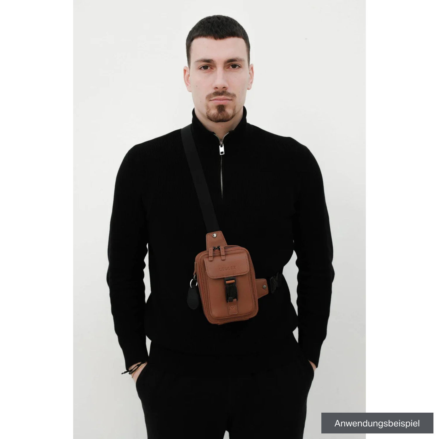 LOULEX Kompakttasche Streetbag Editon 1 1,4L braun