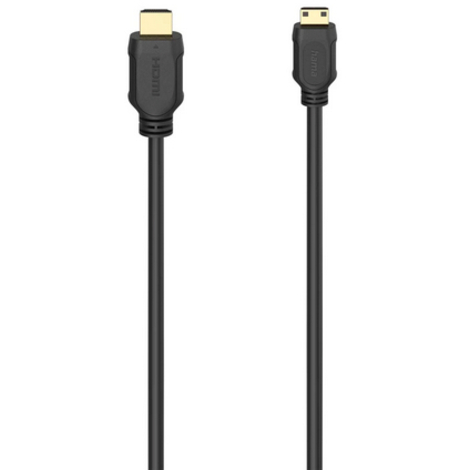 Hama High Speed HDMI-Kabel Stecker Typ A Stecker Typ C (Mini) 2m 