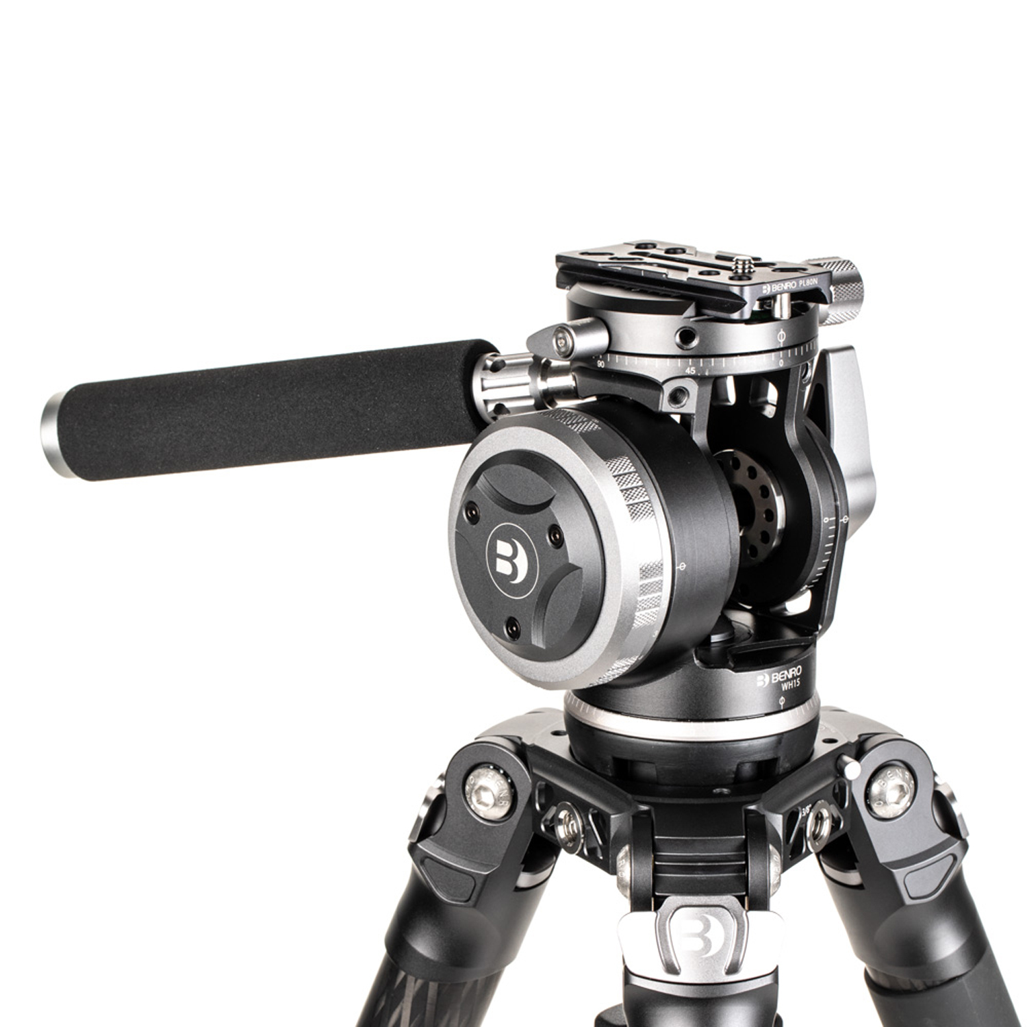 Benro Mammoth Carbon Stativ mit Stativkopf WH15