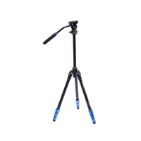 Benro Videostativkit TSL08AS2CSH Slim Aluminium mit S2-Videoneiger