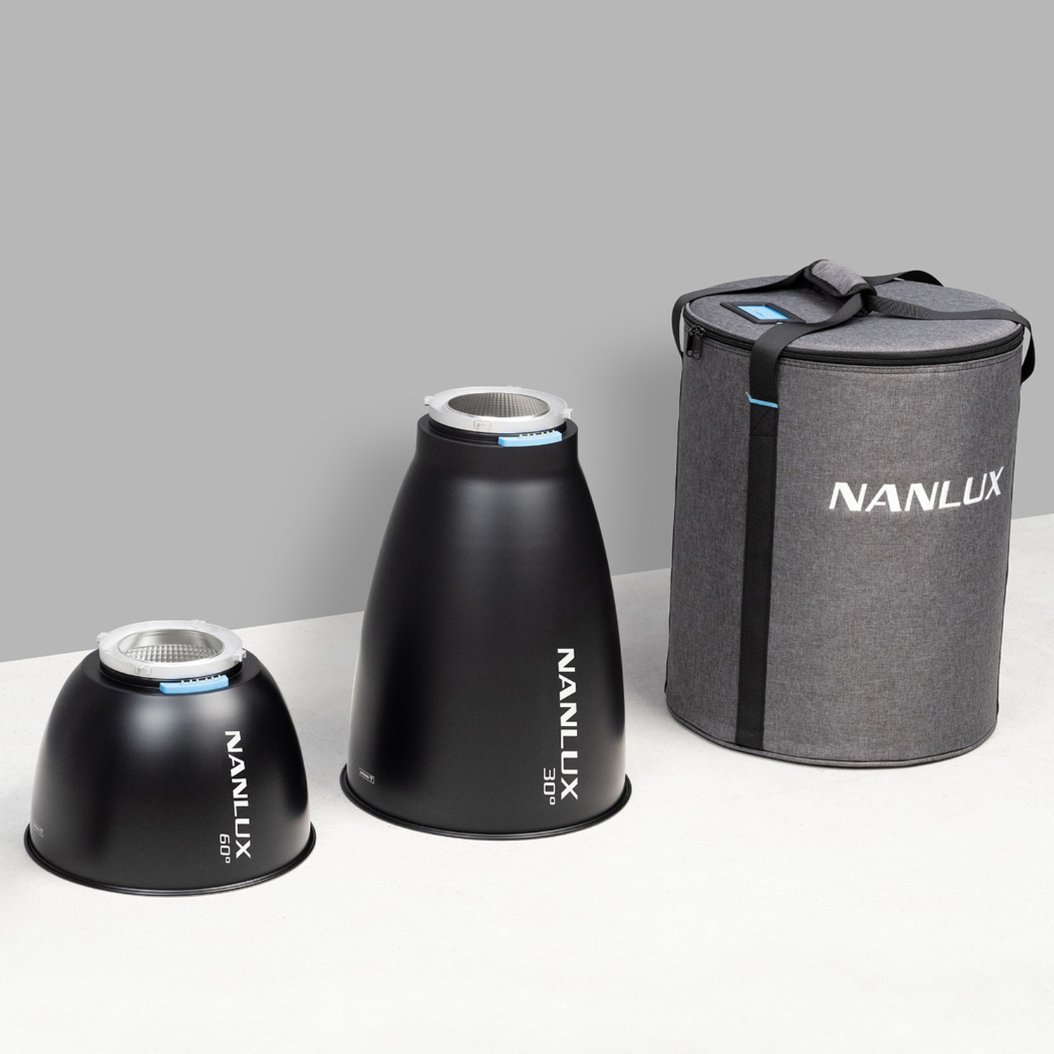 Nanlux Reflektor-Set RF-NL-L-45/60 für Studio-Scheinwerfer Evoke 2400B und Evoke 5000B