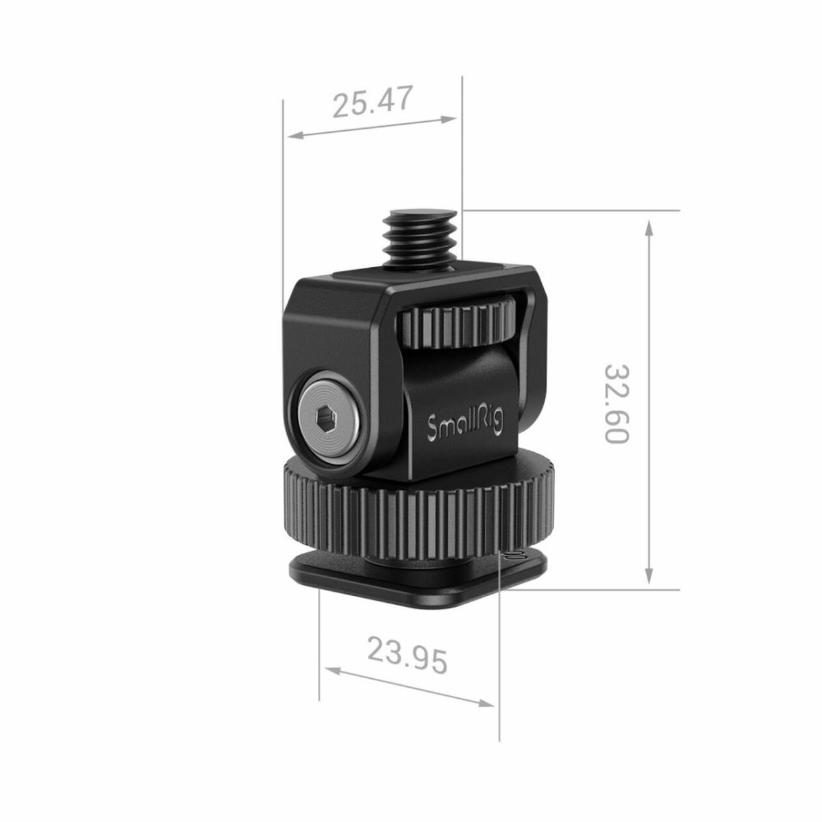 SmallRig 3577 Mini Cold Shoe auf 1/4"-20 Schraubenadapter