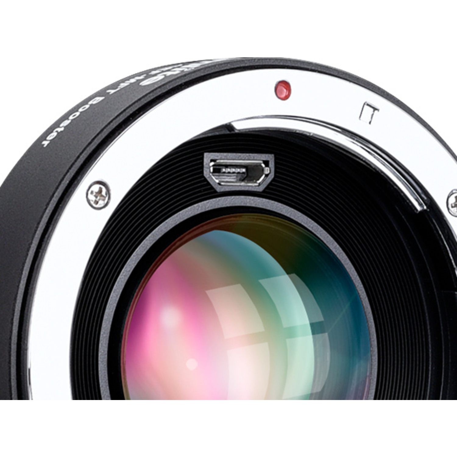 Commlite Canon EF/EF-S an M4/3 0,71x Booster Adapter