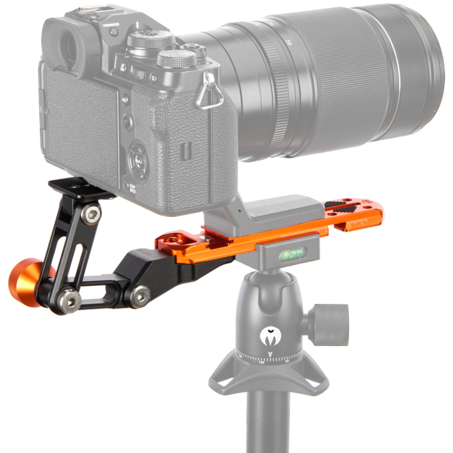 3 Legged Thing Thingy Kamerahalterung kupfer-schwarz mit Ultra Plate 150mm kupfer