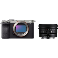 Sony Alpha 7C II silber mit FE 50mm F2.5 G 