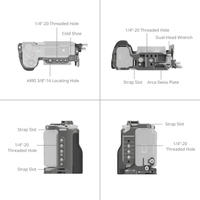 SmallRig HawkLock Schnellspann Cage Kit 4949 für Sony ZV-E10 II