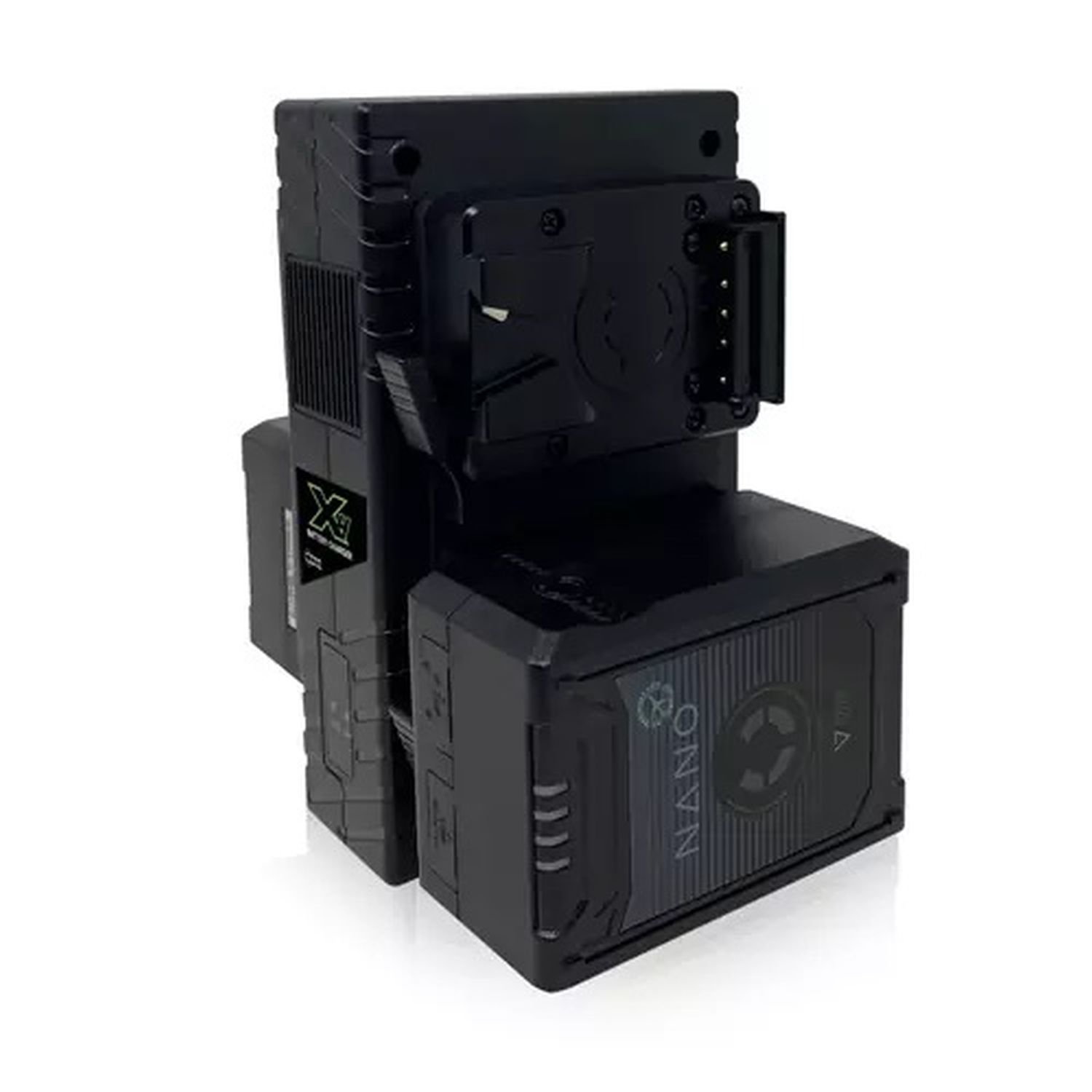 Core SWX GP-X4S 4-fach Ladegerät für Micro-Style Akkupacks V-Mount
