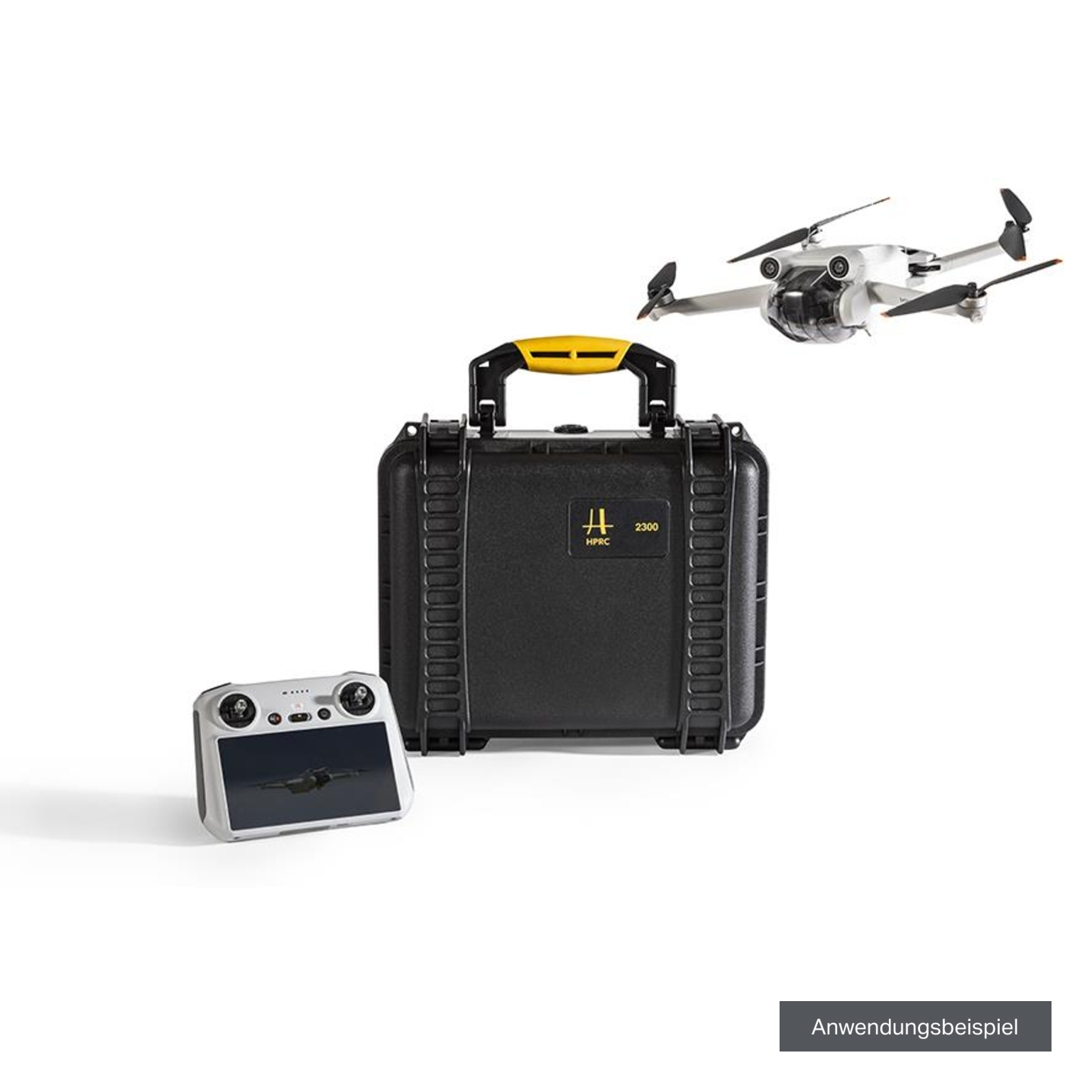 HPRC Koffer 2300 für DJI MINI 3 PRO und DJI MINI 3 mit RC Smart oder RC-N1 Controller